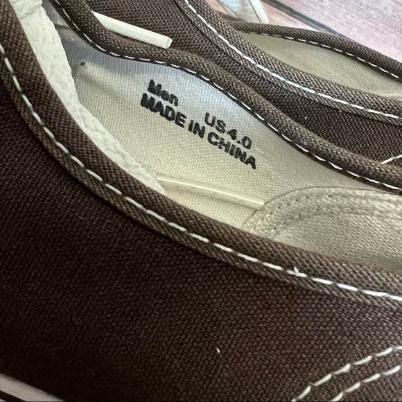 VANS Unisex Lo Pro Brown Sneakers ~ Youth Boys 4 / Women's 5.5 ~ Brown - Picture 7 of 7